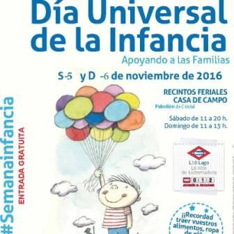 Día Universal de la Infancia. Recintos Feriales Casa de Campo