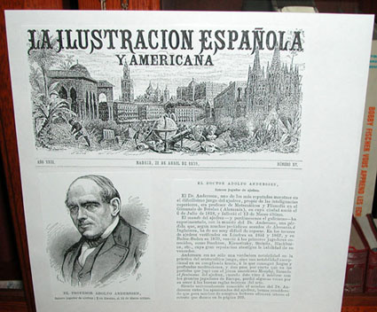 Anderssen. La Ilustración española