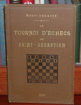 Le Tournoi d'Echecs de Saint-Sebastien. J. Mieses-M. Lewitt. París, 1911