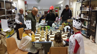 Talleres en el Club de Ajedrez Mataelpino