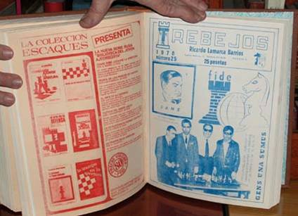 Revista Trebejos. Dirigida y editada por Ricardo Lamarca